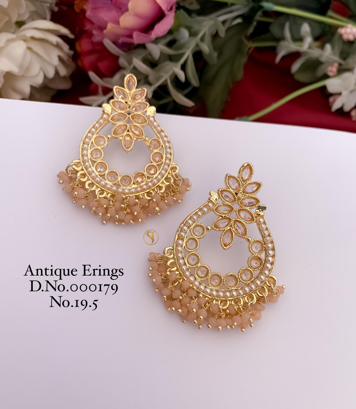Antique Party Wear Earrings Wholesale Online
